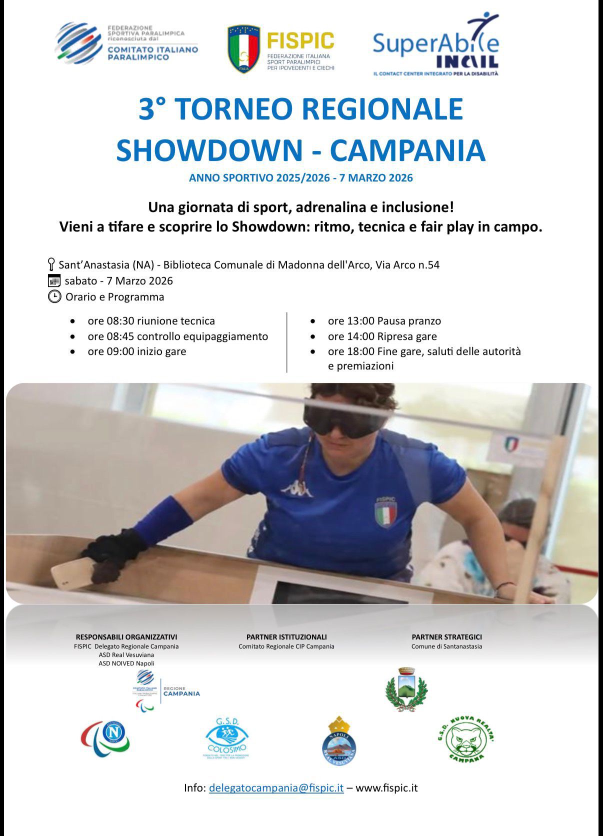 3° Torneo regionale Showdown, Campania A. S. 2025/2026